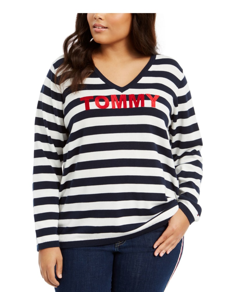 Tommy hilfiger crew neck sweater women's online